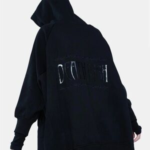 Black Oversized Hoodie